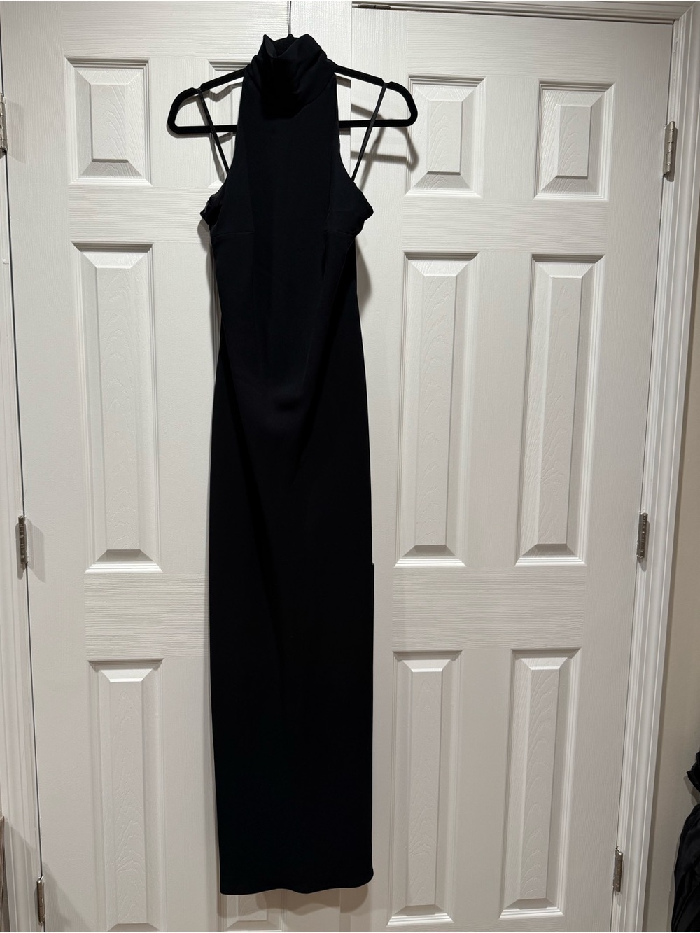 Ralph Lauren Black Halter Maxi Dress